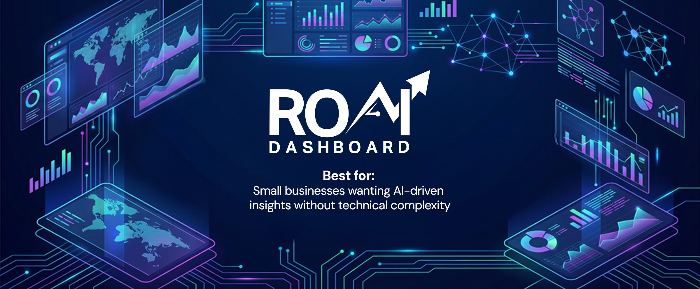 roai dashboard, best for small businesses wanting AI-driven insights without technical complexity